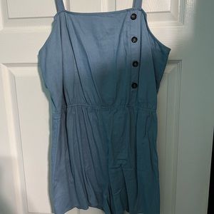 NWOT Blue romper